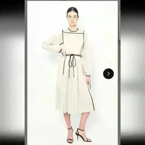 Vintage 1970s Donald Brooks Ruched Jersey Dress Size 8